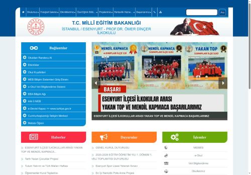 PROF.DR. ÖMER DİNÇER İLKOKULU - İSTANBUL / ESENYURT