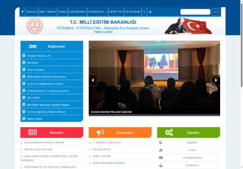 Alibeyköy Kız Anadolu İmam Hatip Lisesi - İSTANBUL / EYÜPSULTAN