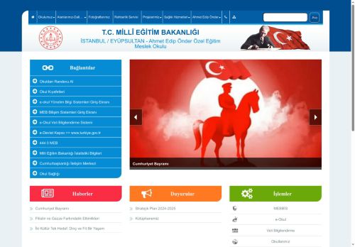 Ahmet Edip Önder Özel Eğitim Meslek Okulu - İSTANBUL / EYÜPSULTAN