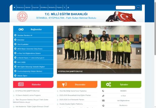 Fatih Sultan Mehmet İlkokulu - İSTANBUL / EYÜPSULTAN