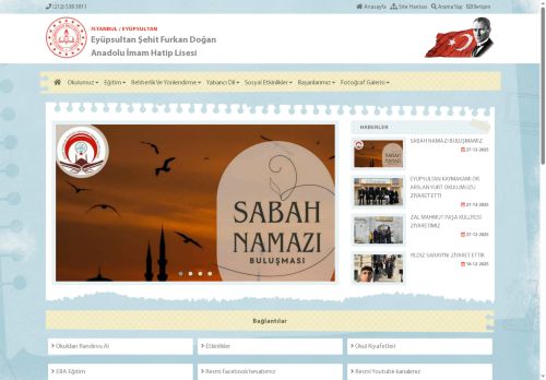 Eyüpsultan Şehit Furkan Doğan Anadolu İmam Hatip Lisesi - İSTANBUL / EYÜPSULTAN