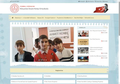 Kılıçaslan İmam Hatip Ortaokulu - İSTANBUL / EYÜPSULTAN