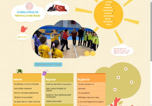 Halit Derviş İbrahim İlkokulu - İSTANBUL / EYÜPSULTAN