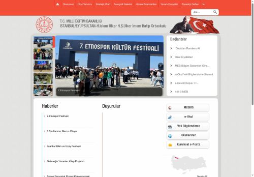 H.İslam Ülker H.Ş.Ülker İmam Hatip Ortaokulu - İSTANBUL / EYÜPSULTAN