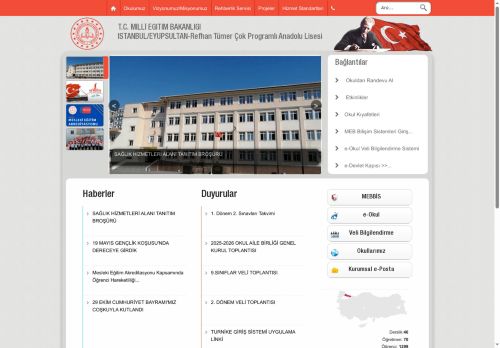Refhan Tümer Çok Programlı Anadolu Lisesi - İSTANBUL / EYÜPSULTAN