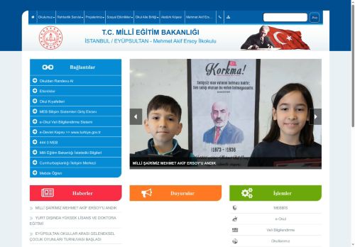 Mehmet Akif Ersoy İlkokulu - İSTANBUL / EYÜPSULTAN