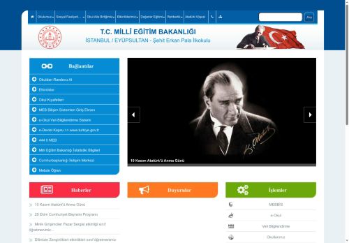 Şehit Erkan Pala İlkokulu - İSTANBUL / EYÜPSULTAN