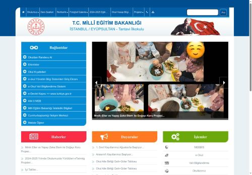 Tantavi İlkokulu - İSTANBUL / EYÜPSULTAN