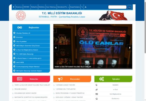 Çemberlitaş Anadolu Lisesi - İSTANBUL / FATİH