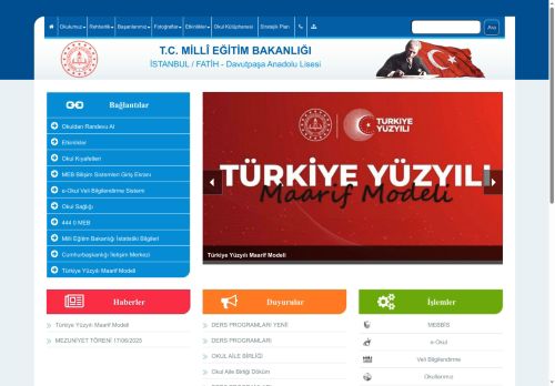 Davutpaşa Anadolu Lisesi - İSTANBUL / FATİH