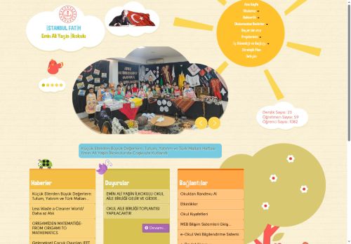 Emin Ali Yaşin İlkokulu - İSTANBUL / FATİH