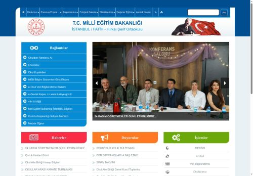 Hırkai Şerif Ortaokulu - İSTANBUL / FATİH