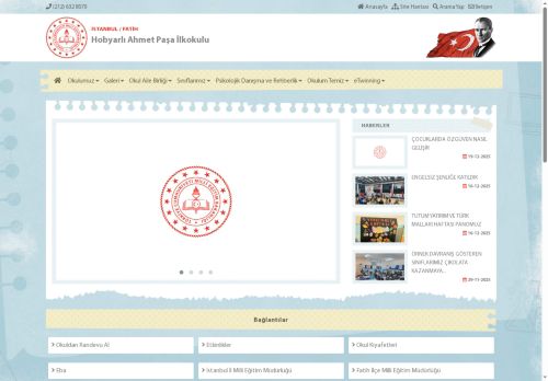 Hobyarlı Ahmet Paşa İlkokulu - İSTANBUL / FATİH