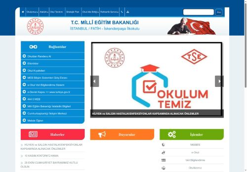 İskenderpaşa İlkokulu - İSTANBUL / FATİH