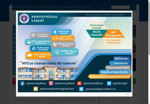 Pertevniyal Lisesi - İSTANBUL / FATİH