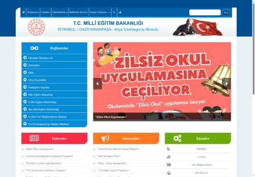 Aliya İzzetbegoviç İlkokulu - İSTANBUL / GAZİOSMANPAŞA