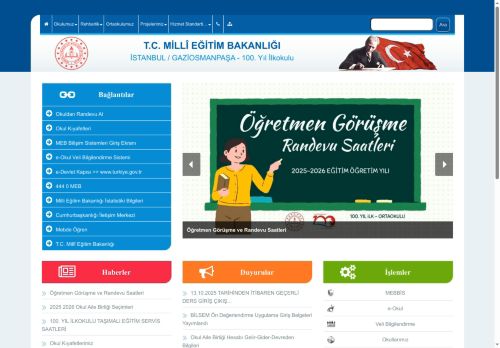 100. Yıl İlkokulu - İSTANBUL / GAZİOSMANPAŞA