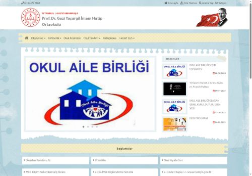 Prof. Dr. Gazi Yaşargil İmam Hatip Ortaokulu - İSTANBUL / GAZİOSMANPAŞA