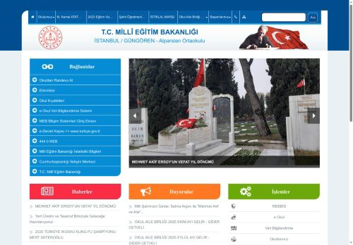 Alparslan Ortaokulu - İSTANBUL / GÜNGÖREN