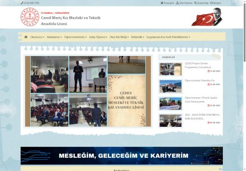 Cemil Meriç Kız Mesleki ve Teknik Anadolu Lisesi - İSTANBUL / GÜNGÖREN