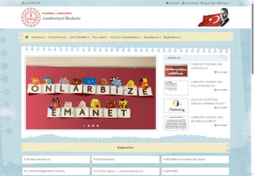 Cumhuriyet İlkokulu - İSTANBUL / GÜNGÖREN