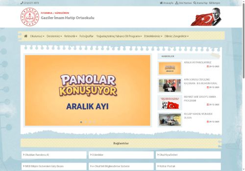 Gaziler İmam Hatip Ortaokulu - İSTANBUL / GÜNGÖREN