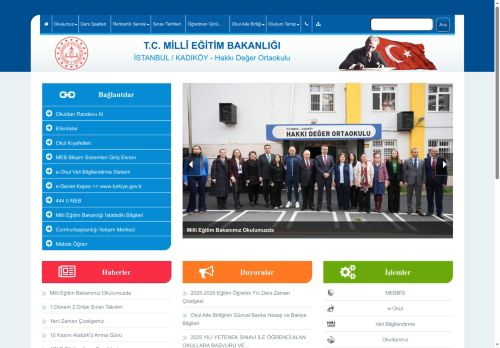 Hakkı Değer Ortaokulu - İSTANBUL / KADIKÖY