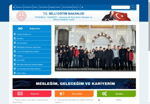 General Ali Rıza Ersin Mesleki ve Teknik Anadolu Lisesi - İSTANBUL / KADIKÖY