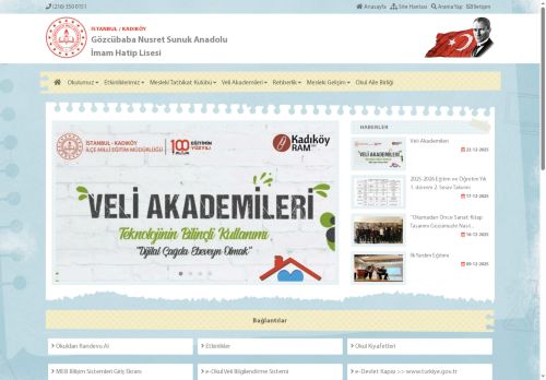 Gözcübaba Nusret Sunuk Anadolu İmam Hatip Lisesi - İSTANBUL / KADIKÖY
