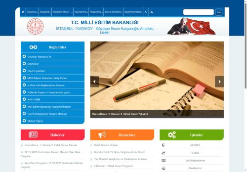 Göztepe İhsan Kurşunoğlu Anadolu Lisesi - İSTANBUL / KADIKÖY