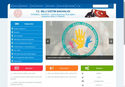 Hamit İbrahimiye Özel Eğitim Uygulama Okulu II. Kademe - İSTANBUL / KADIKÖY