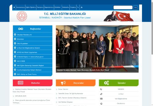 İstanbul Atatürk Fen Lisesi - İSTANBUL / KADIKÖY