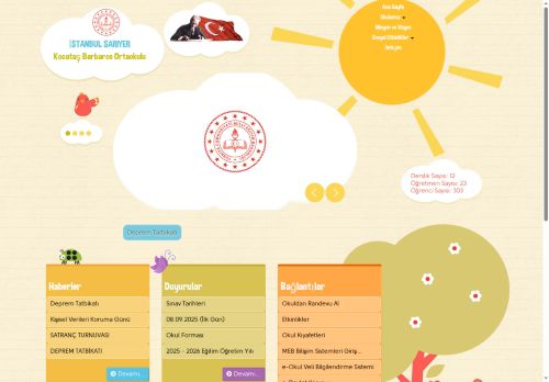 Kocataş Barbaros Ortaokulu - İSTANBUL / SARIYER