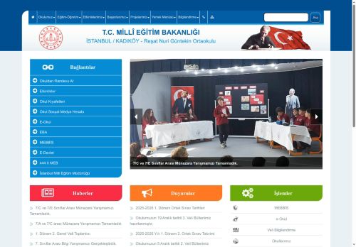 Reşat Nuri Güntekin Ortaokulu - İSTANBUL / KADIKÖY