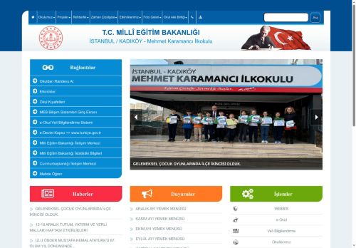 Mehmet Karamancı İlkokulu - İSTANBUL / KADIKÖY