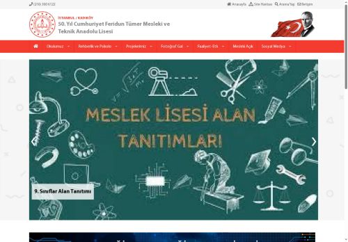 50. Yıl Cumhuriyet Feridun Tümer Mesleki ve Teknik Anadolu Lisesi - İSTANBUL / KADIKÖY