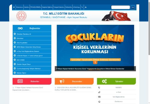 Aşık Veysel İlkokulu - İSTANBUL / KAĞITHANE