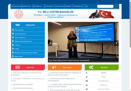 Kağıthane Rehberlik ve Araştırma Merkezi - İSTANBUL / KAĞITHANE