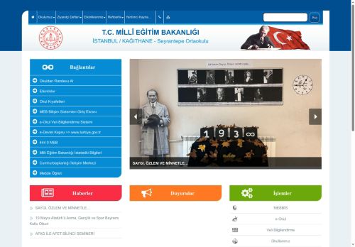 Seyrantepe Ortaokulu - İSTANBUL / KAĞITHANE