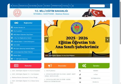 Metehan İlkokulu - İSTANBUL / KAĞITHANE