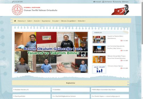 Osman Tevfik Yalman Ortaokulu - İSTANBUL / KAĞITHANE