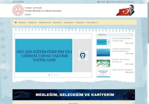 Profilo Mesleki ve Teknik Anadolu Lisesi - İSTANBUL / KAĞITHANE
