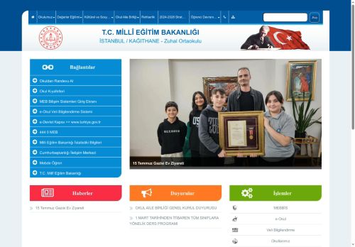 Zuhal Ortaokulu - İSTANBUL / KAĞITHANE