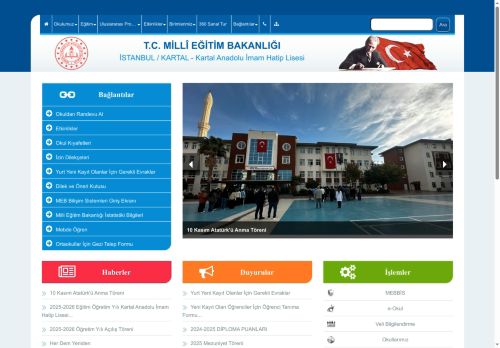 Kartal Anadolu İmam Hatip Lisesi - İSTANBUL / KARTAL