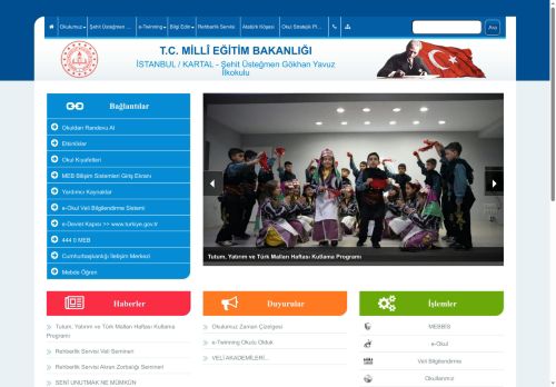 Şehit Üsteğmen Gökhan Yavuz İlkokulu - İSTANBUL / KARTAL