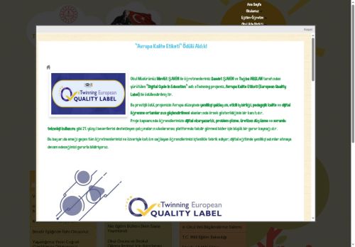 Teğmen Burak Evirgen İlkokulu - İSTANBUL / KARTAL