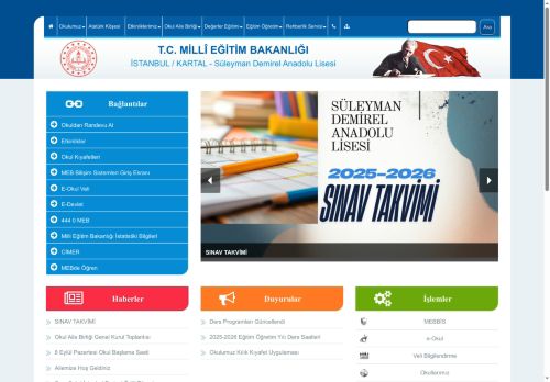 Süleyman Demirel Anadolu Lisesi - İSTANBUL / KARTAL