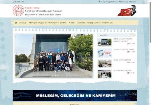 Şehit Öğretmen Hüseyin Ağırman Mesleki ve Teknik Anadolu Lisesi - İSTANBUL / KARTAL