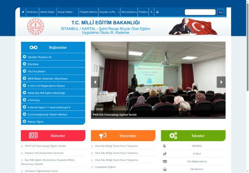 Şehit Recep Büyük Özel Eğitim Uygulama Okulu III. Kademe - İSTANBUL / KARTAL