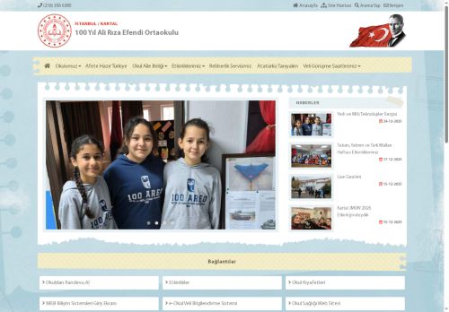 100 Yıl Ali Rıza Efendi Ortaokulu - İSTANBUL / KARTAL